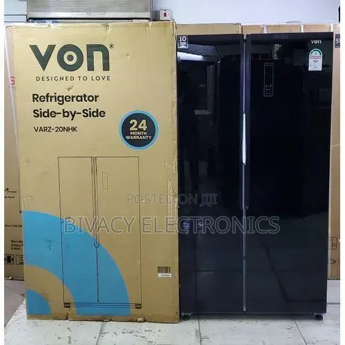 Von 442 Litres Side by Side Refrigerator - 1