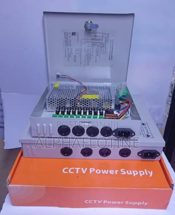 CCTV Power Supply 12V 20A for Medium Systems - 1