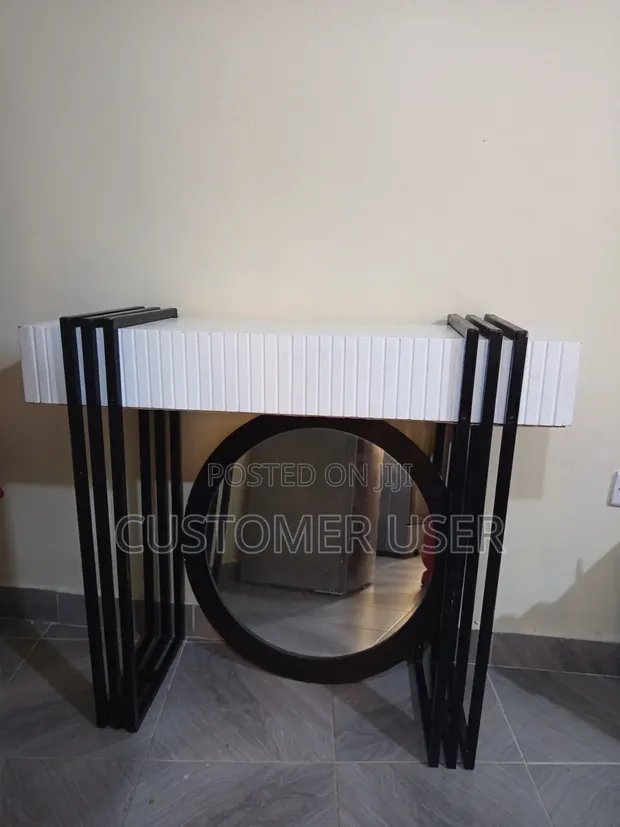 Console with Mirror - 1