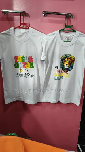 Custom DTF Printed T-Shirts