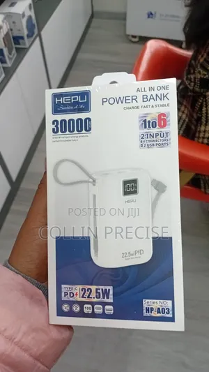 30000mAh All-in-One Power Bank