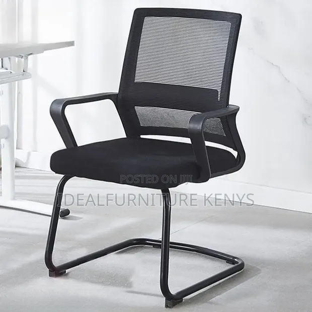 Waiting Chair - Black - 1