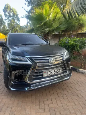 Lexus LX 570 AWD 2016 Nyeusi