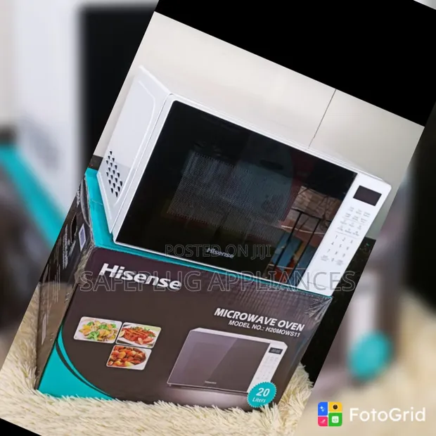 Hisense 20L Microwave Oven - White - 1