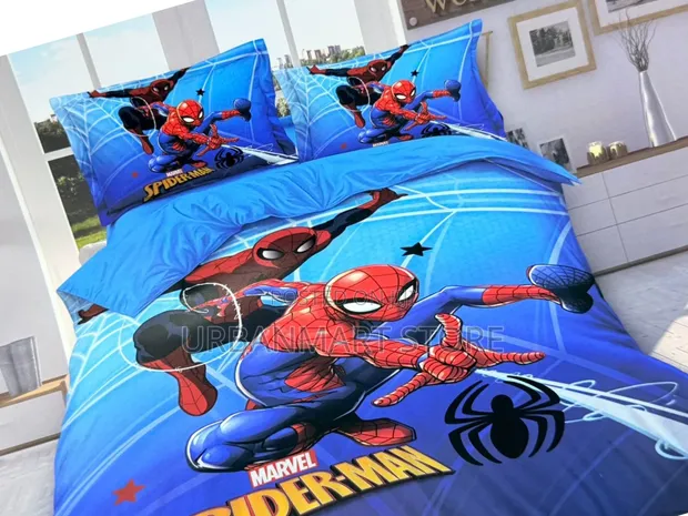 Cartoon Duvet 4x6 - 3 Piece Bedding Set - 1