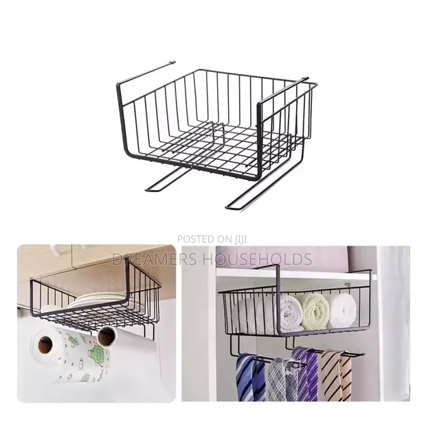Metallic Undershelf Multipurpose Rack - 1
