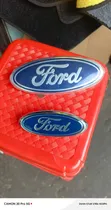 9cm Ford Oval Logo Badge with Blue Background - 2
