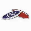 9cm Ford Oval Logo Badge with Blue Background - 3
