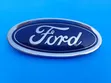 15cm Ford Script Emblem Badge - Classic Chrome - 2