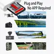 SD Card Reader kwa iPhone/iPad, Dual Connector ya USB-C & Lightning - 3