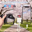 SD Card Reader kwa iPhone/iPad, Dual Connector ya USB-C & Lightning - 4
