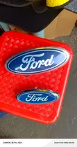 22cm Ford Oval Grille Emblem with Chrome Trim - 2