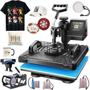 8-in-1 Heat Press Machine for T-Shirt Printing
