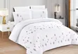 4pc Egyptian Cotton Duvet Cover Set - 5