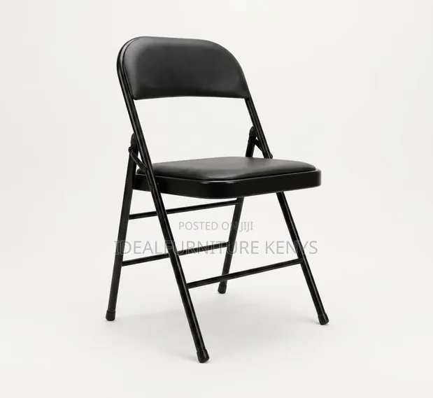 Black Foldable Chair - 1