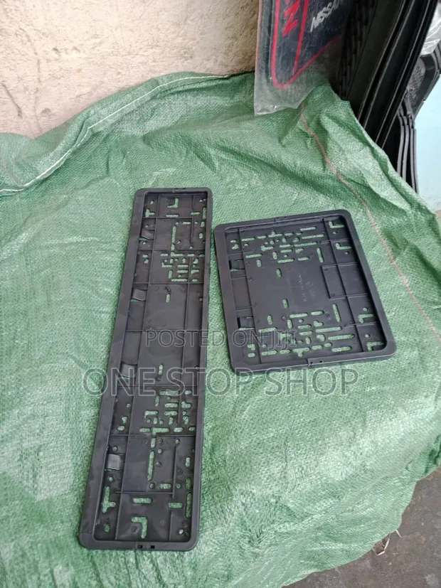 Brand New Plastic Plate Holder for New Generation Vehicles - 1