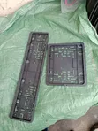 Full Set Square & Oblong Plastic License Plate Frames - 2