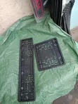Plastic Plate Mounts with Drilled Holes for Bumpers - 2