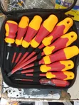 10pc Insulated Electrical Screwdriver Set - 1