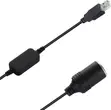 USB A Male to 12V Car Cigarette Lighter Socket Step Up Cable - 4