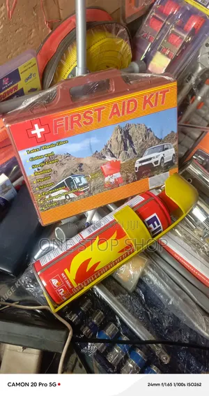 2pc Pack Car Safety Emergency Road Kit