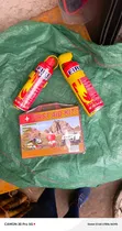 Motorist 3-Piece Portable Aerosol Fire Extinguisher First Aid Box - 1