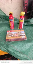 2 Fires Stop Mini Fire Extinguisher Cans with Aid Kit Box - 1