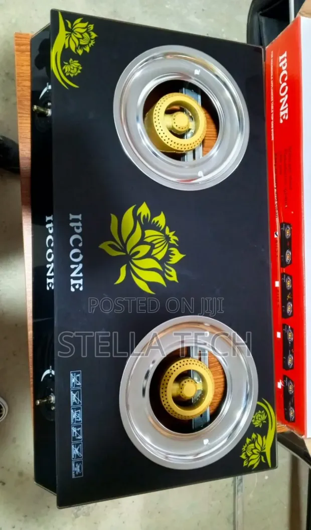 Ipcone Top Glass 2 Burner Cooker - 1