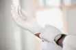 Latex Powdered Examination Gloves (Large/Medium) - 4