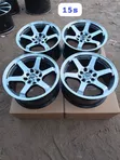 15-inch Wheels for Toyota (4x100) & Nissan (4x114.3) - 1
