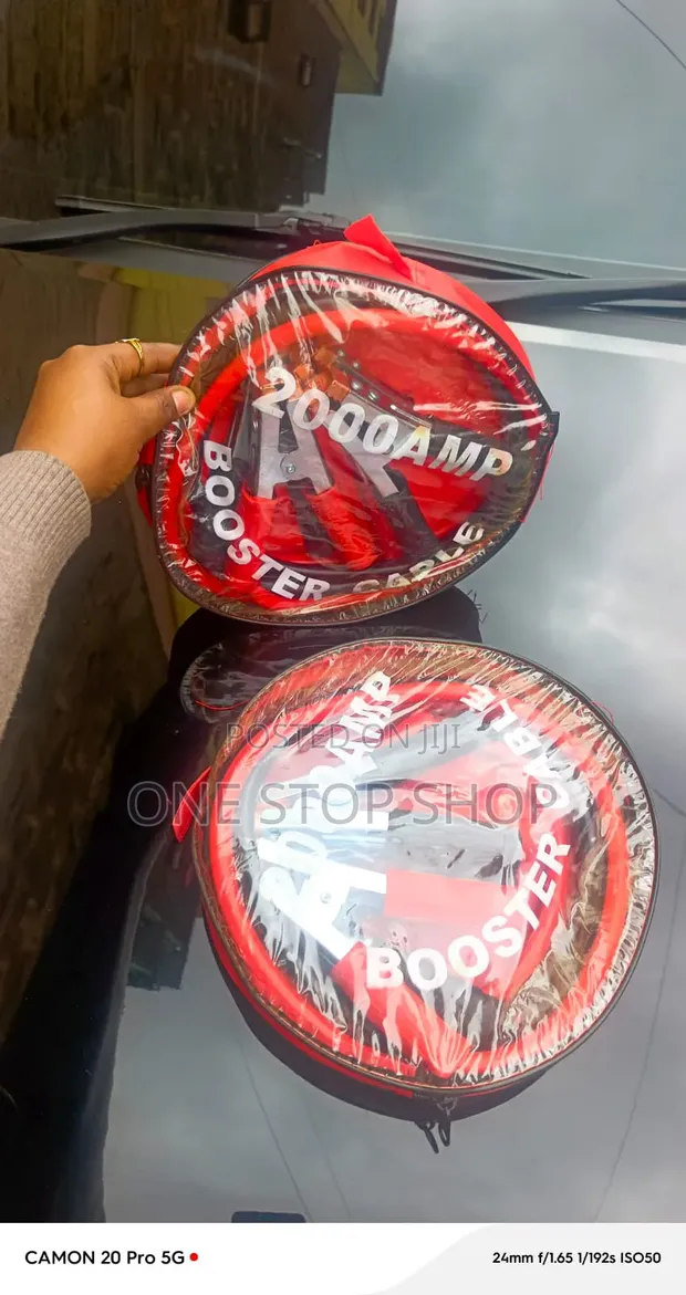 2000 Amp Booster Jumper Cables - 1