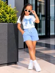 Girls' 2-Piece Short Set (Ages 1-9) - 2