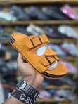Clarks Double Sole Suede Sandals - 2
