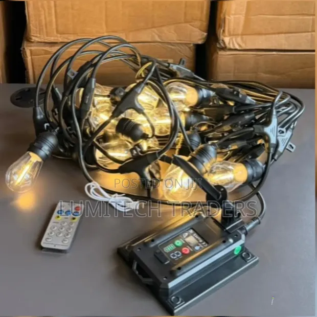 Solar String Lights 16M 20 Bulbs - 1