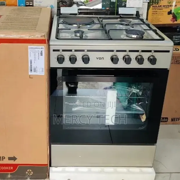 Von 60cm x 60cm 3 Gas + 1 Electric Cooker - 1