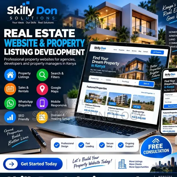 Real Estate Website & Property Listing Development - 1