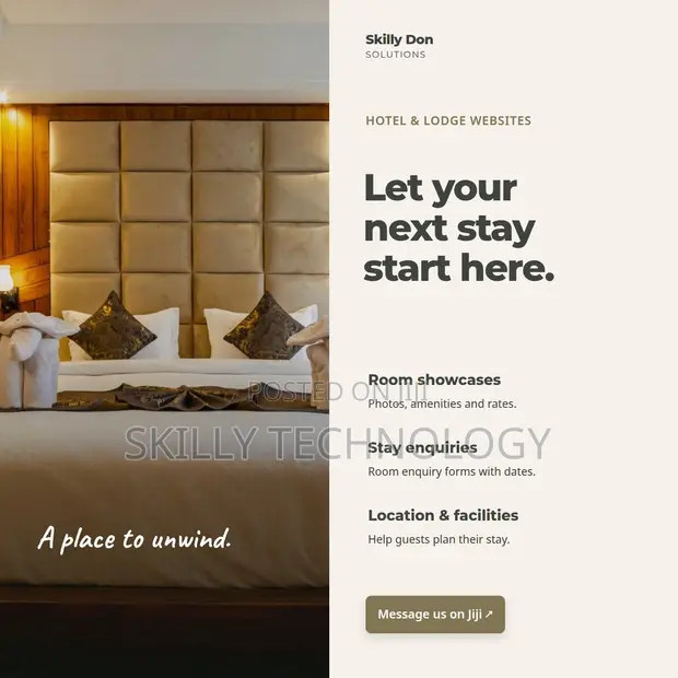 Hotel Accommodation Booking Website Development Kenya - 1