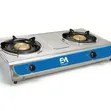 Electromate Cooker ya Gesi ya Kuchomea Mbili ya Chuma cha Kutupwa - 2