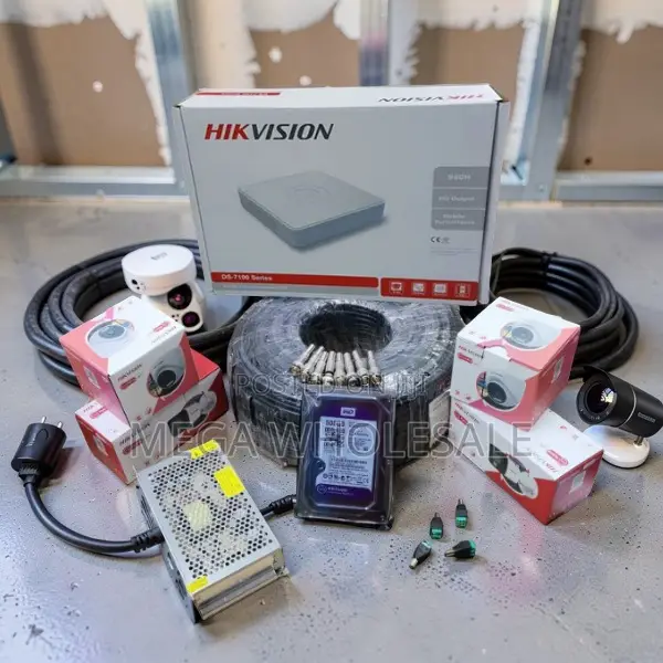Hikvision 1080P 4 Smart Hybrid CCTV Camera Kit - 1