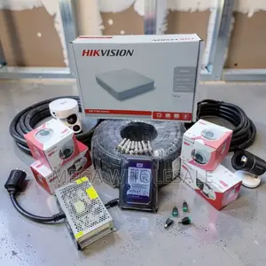 Hikvision 1080P 4 Smart Hybrid CCTV Camera Kit