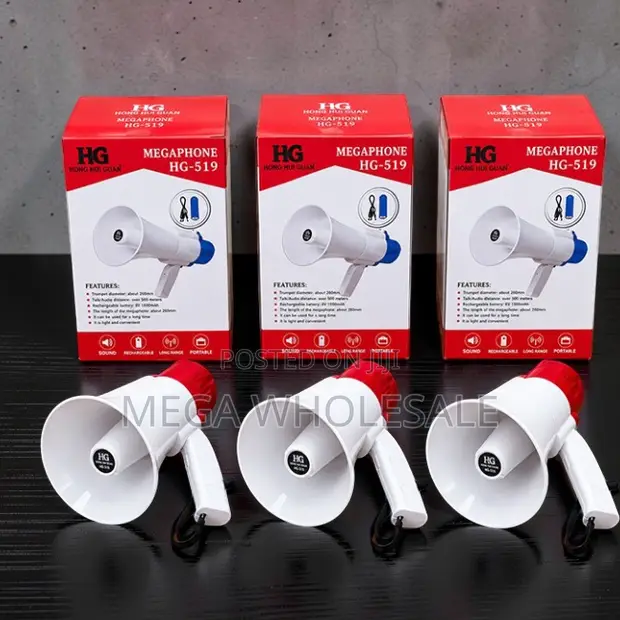 Mega Portable Megaphone Bull Horn - 1