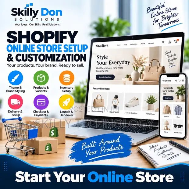 Shopify Online Store Setup & Customization - 1