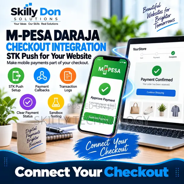 M-Pesa Daraja Checkout Integration (STK Push) - 1