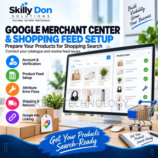 Google Merchant Center Shopping Feed Setup - 1