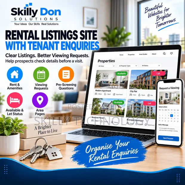 Rental Listings Site with Tenant Enquiry System - 1