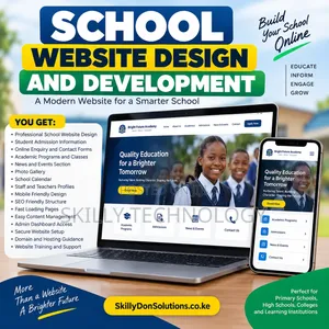 School Education Website Design & Development Kenya