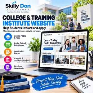College Training Institute Websites by Skilly Don Solutions