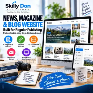 News & Magazine Blog Websites for Sale
