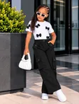 2-Piece Girls Trouser Set - 2
