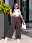 2-Piece Girls Trouser Set - 4